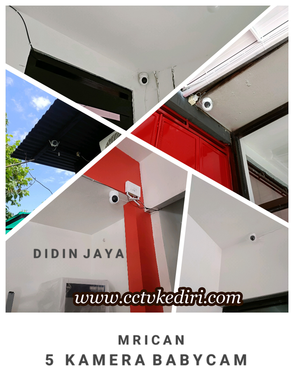 <p>Kamera CCTV sangat dibutuhkan untuk media keamanan yang terjaga selama sehari semalam penuh, dengan kamera keamanan yang dipasang guna untuk mengawasi keadaan di sekitar bangunan atau lingkungan tertentu, dengan kualitas barang terbaik dari kami dan harga murah, anda bisa dapatkan lebih banyak kamera di toko kami dengan gratis pemasangan.</p>